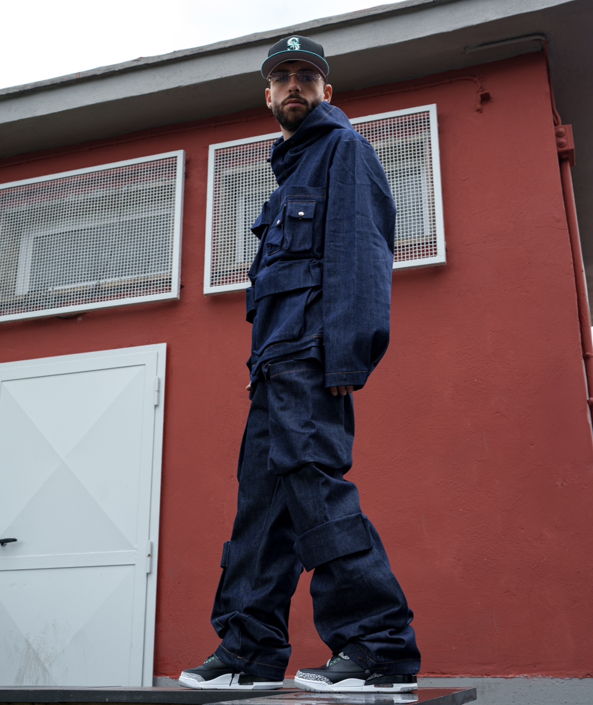 coordinato volcano denim