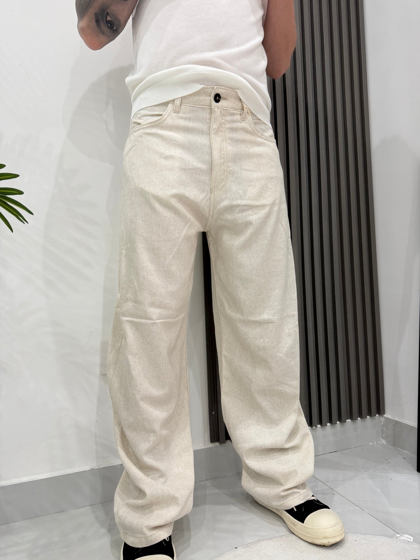 Pantalone Classic Lino