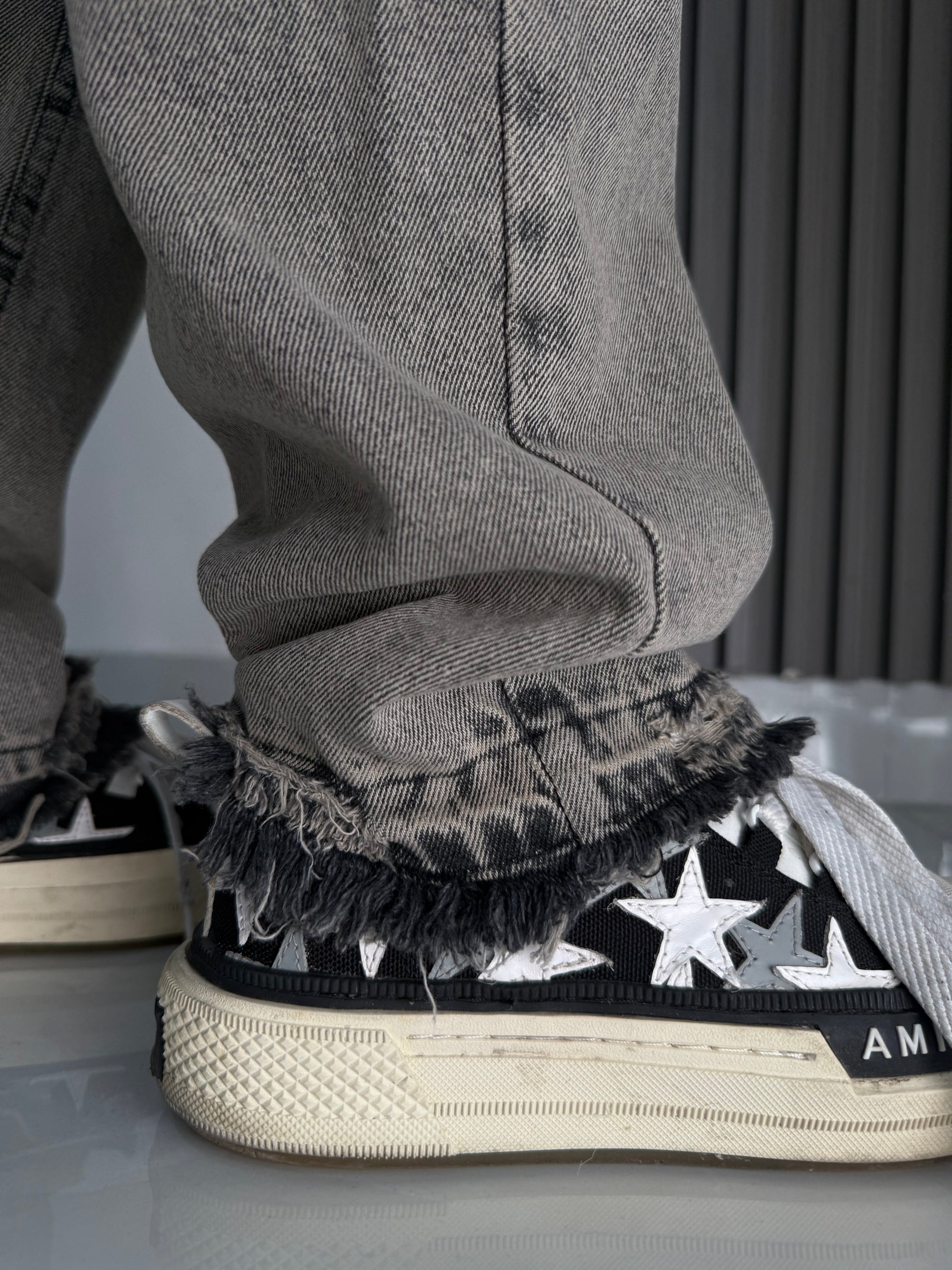 flare dirty black