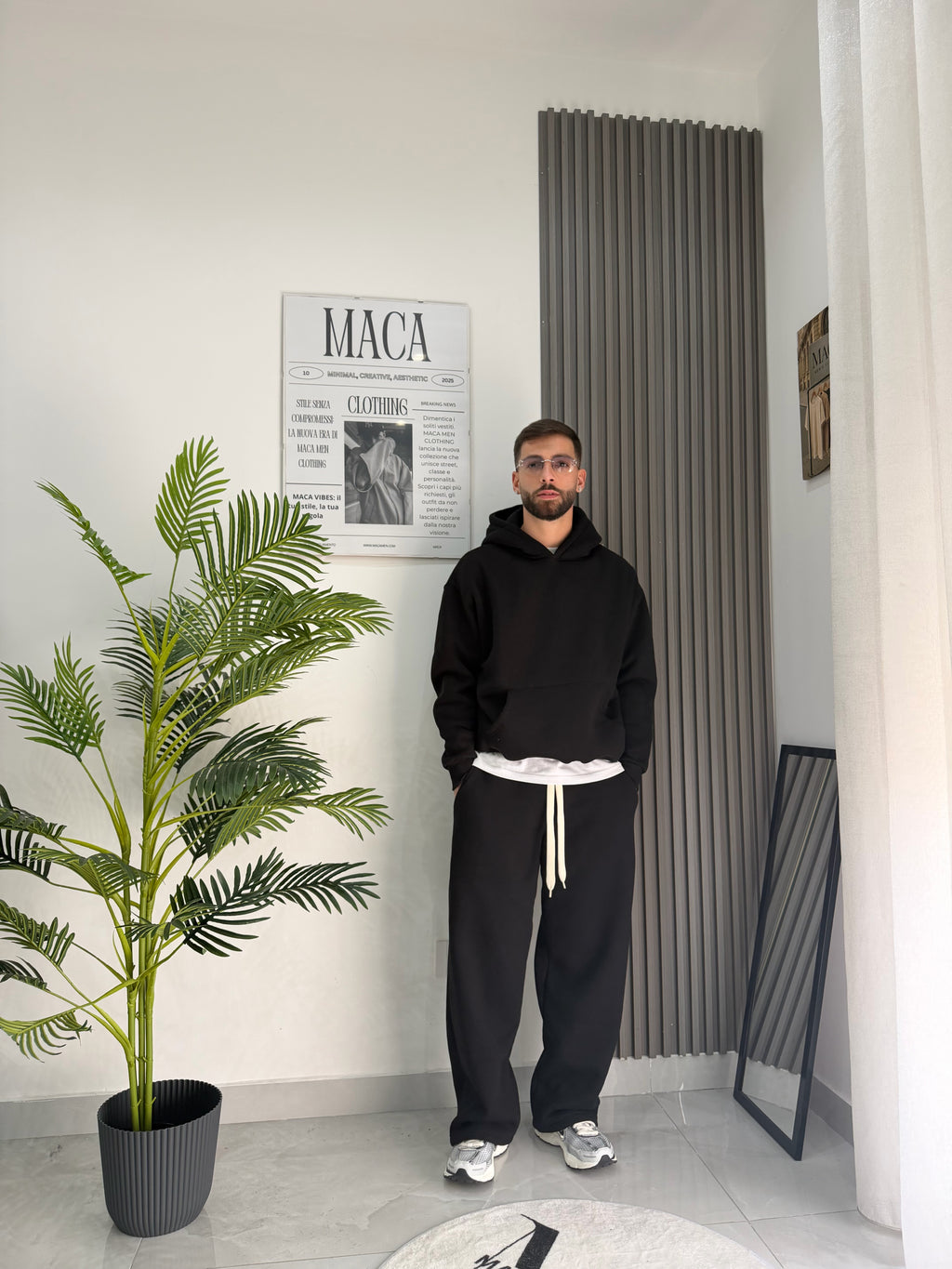 coordinato tuta basic