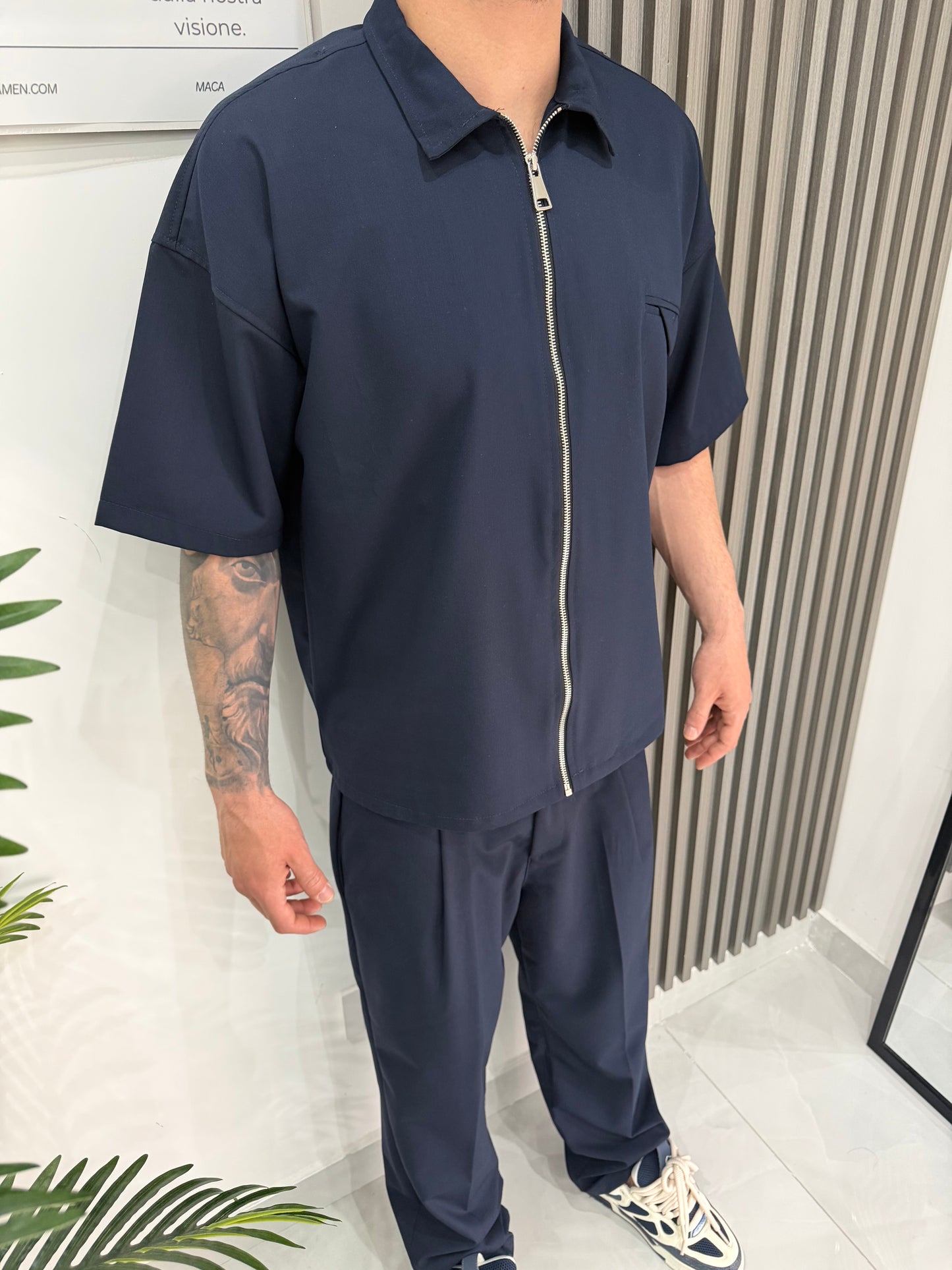Coordinato blue