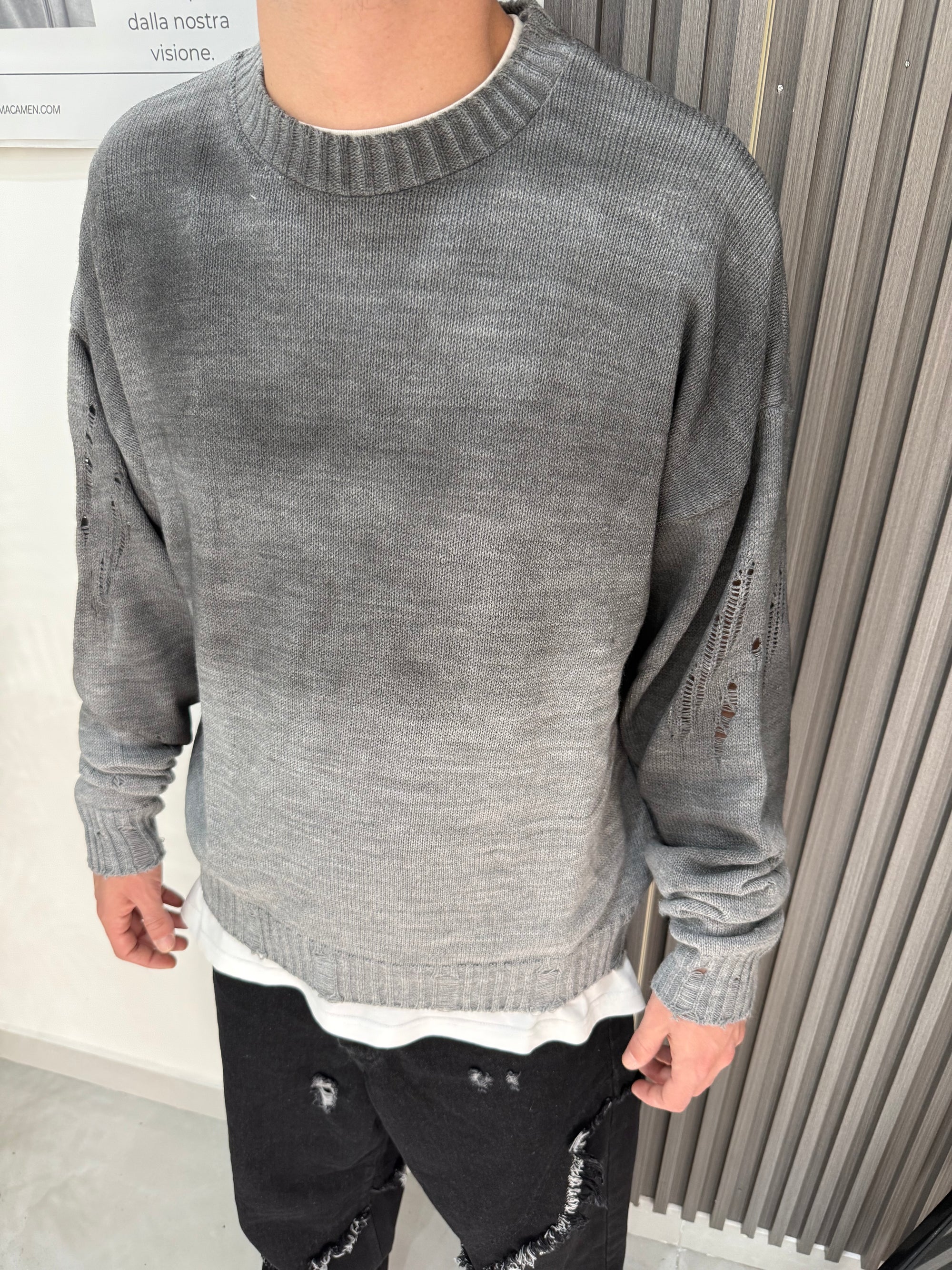 Maglione Degradè crew