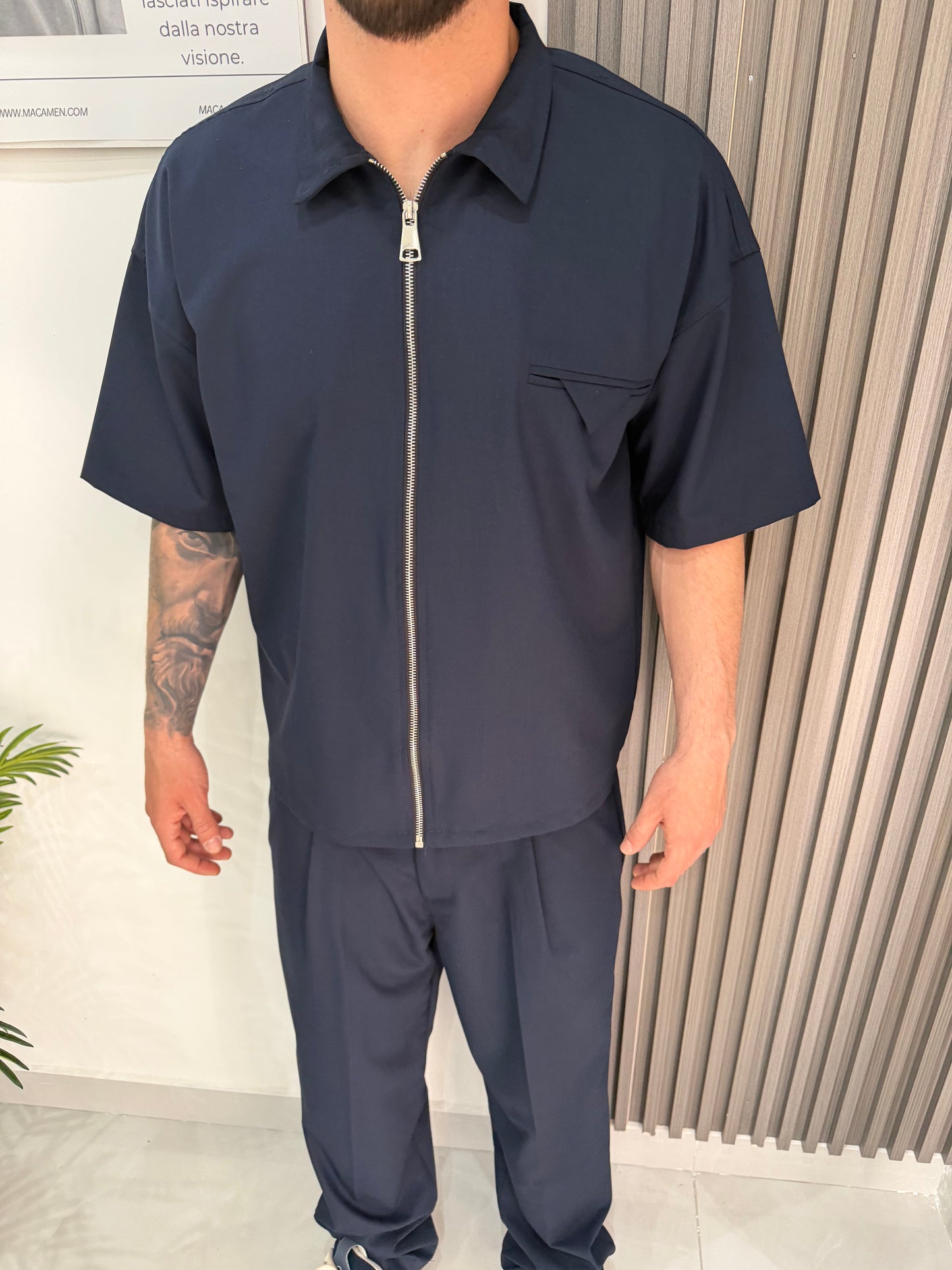 Coordinato blue