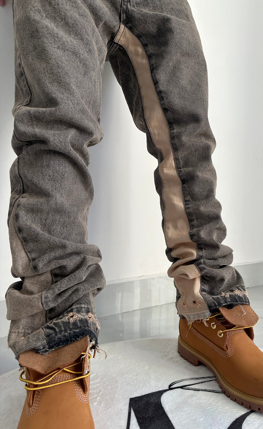 JEANS FLARE AMI BLACK