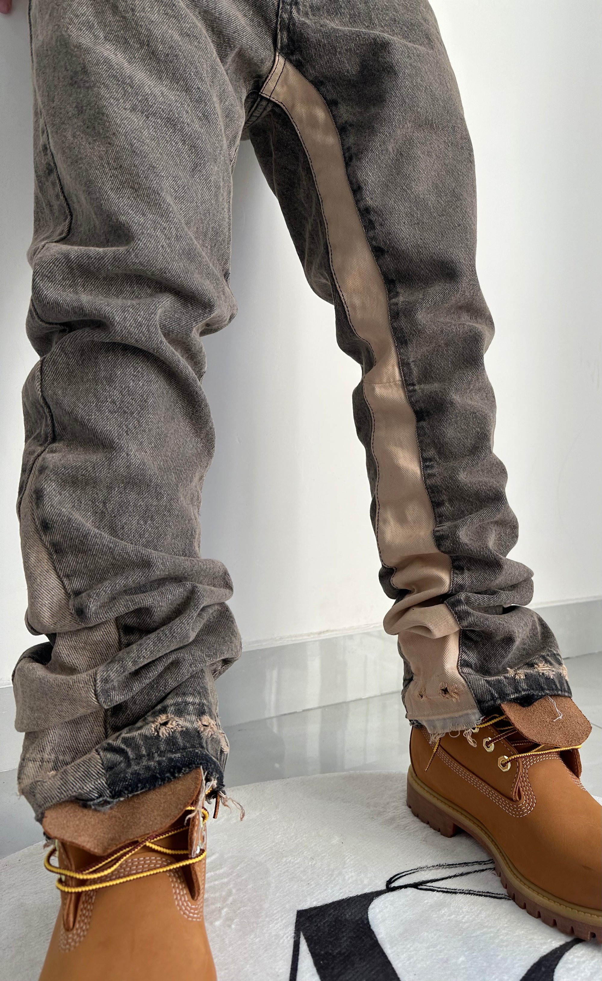 JEANS FLARE AMI BLACK