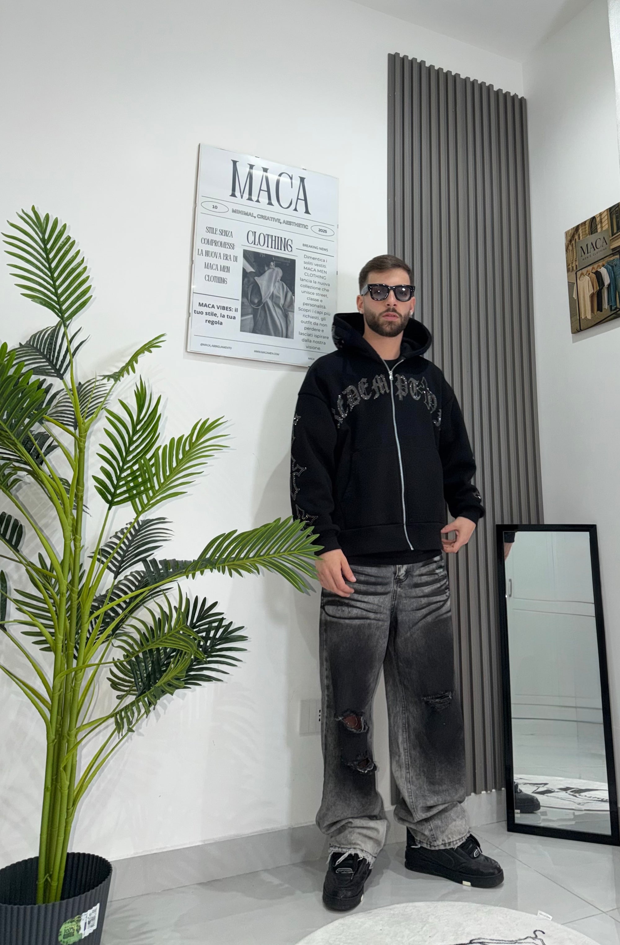 Felpa DIAMOND crop fit