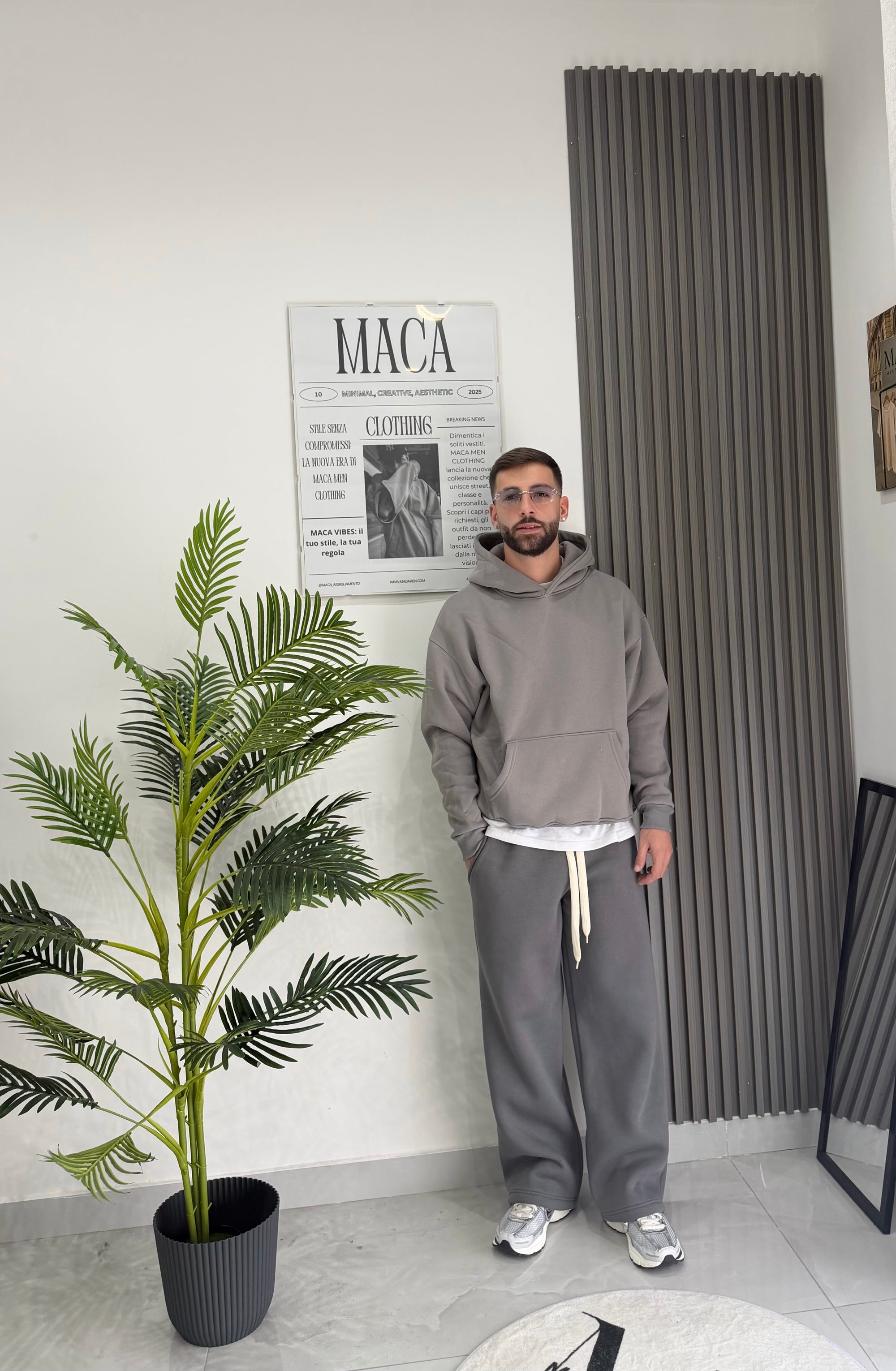 coordinato tuta basic