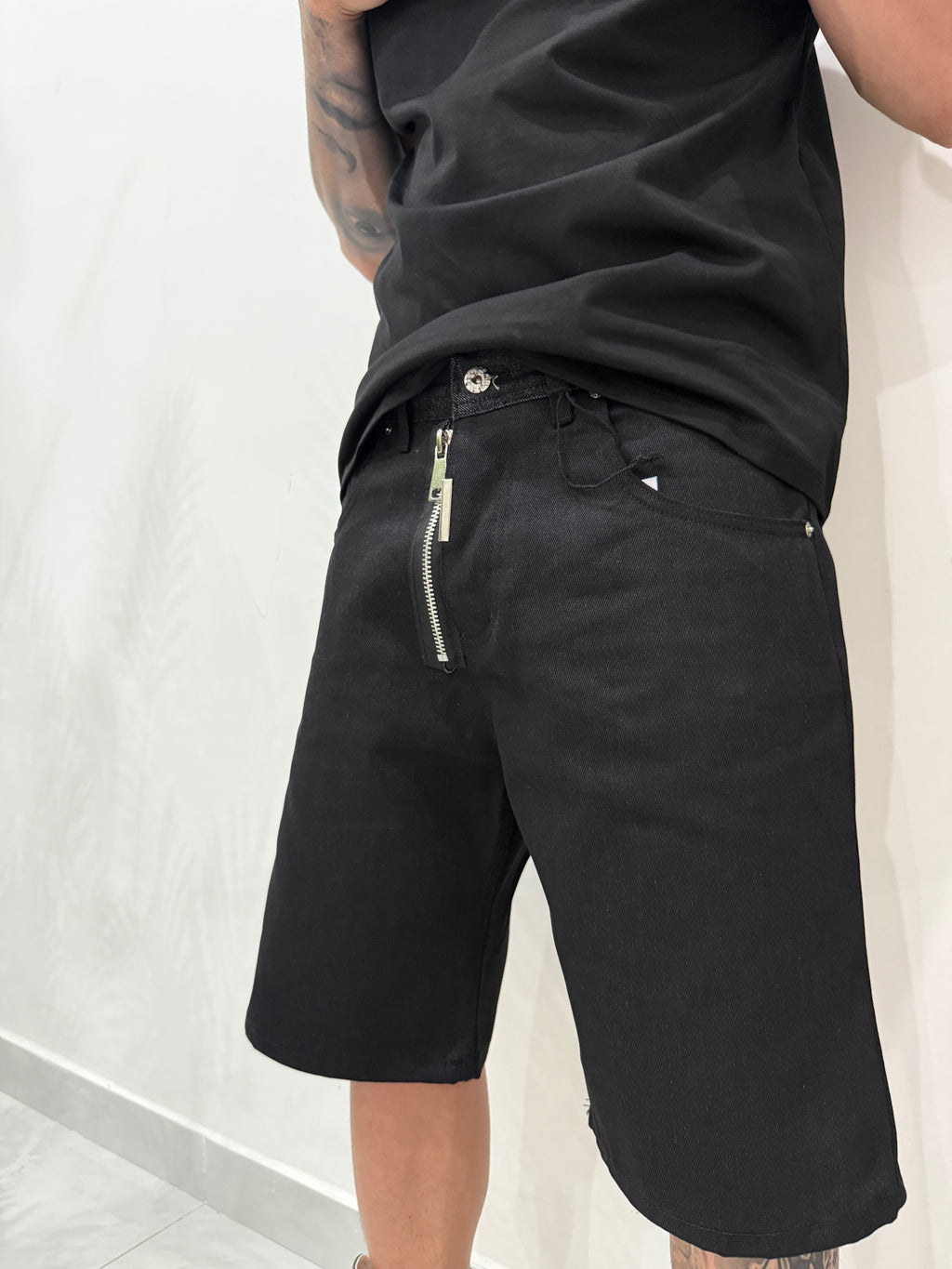 Pantaloncino double cianotic