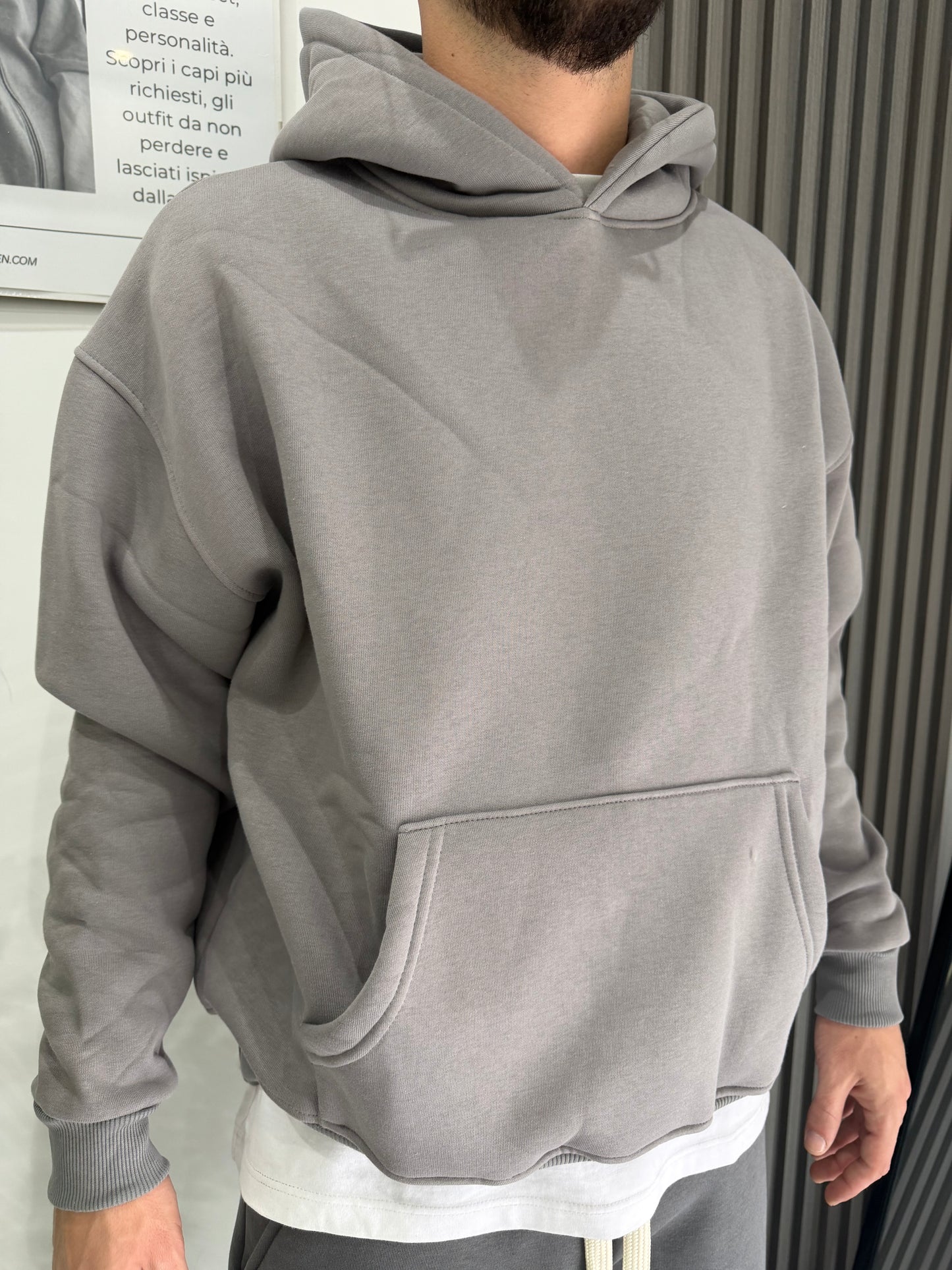 felpa tuta basic