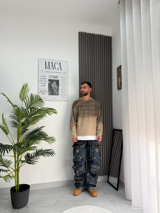 Maglione Degradè crew