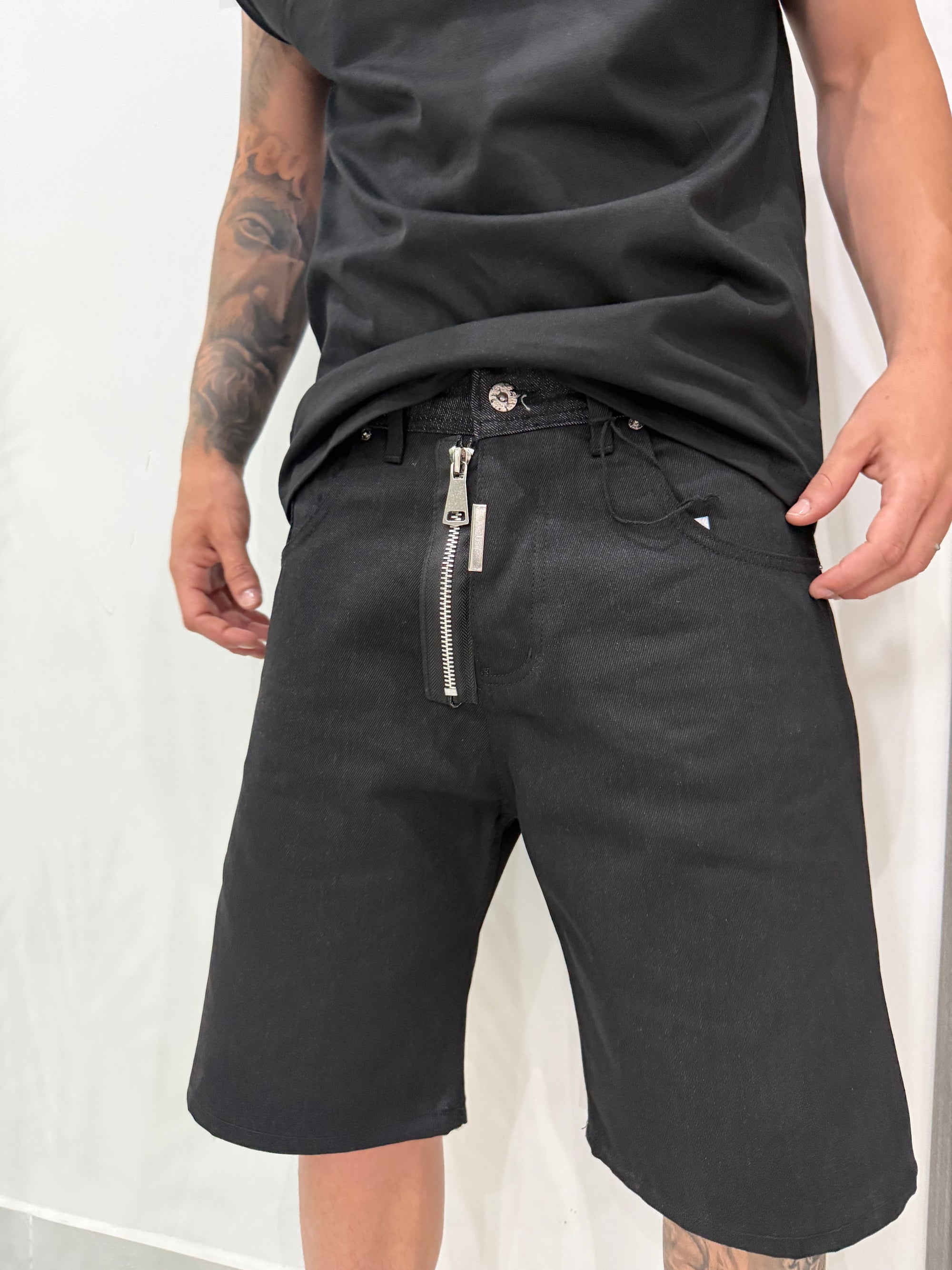 Pantaloncino double cianotic