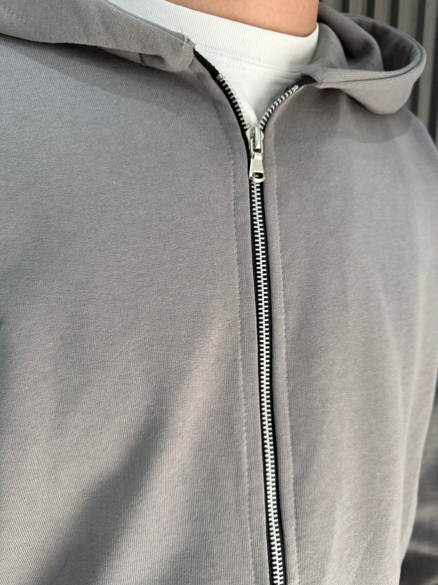 Felpa zip basic