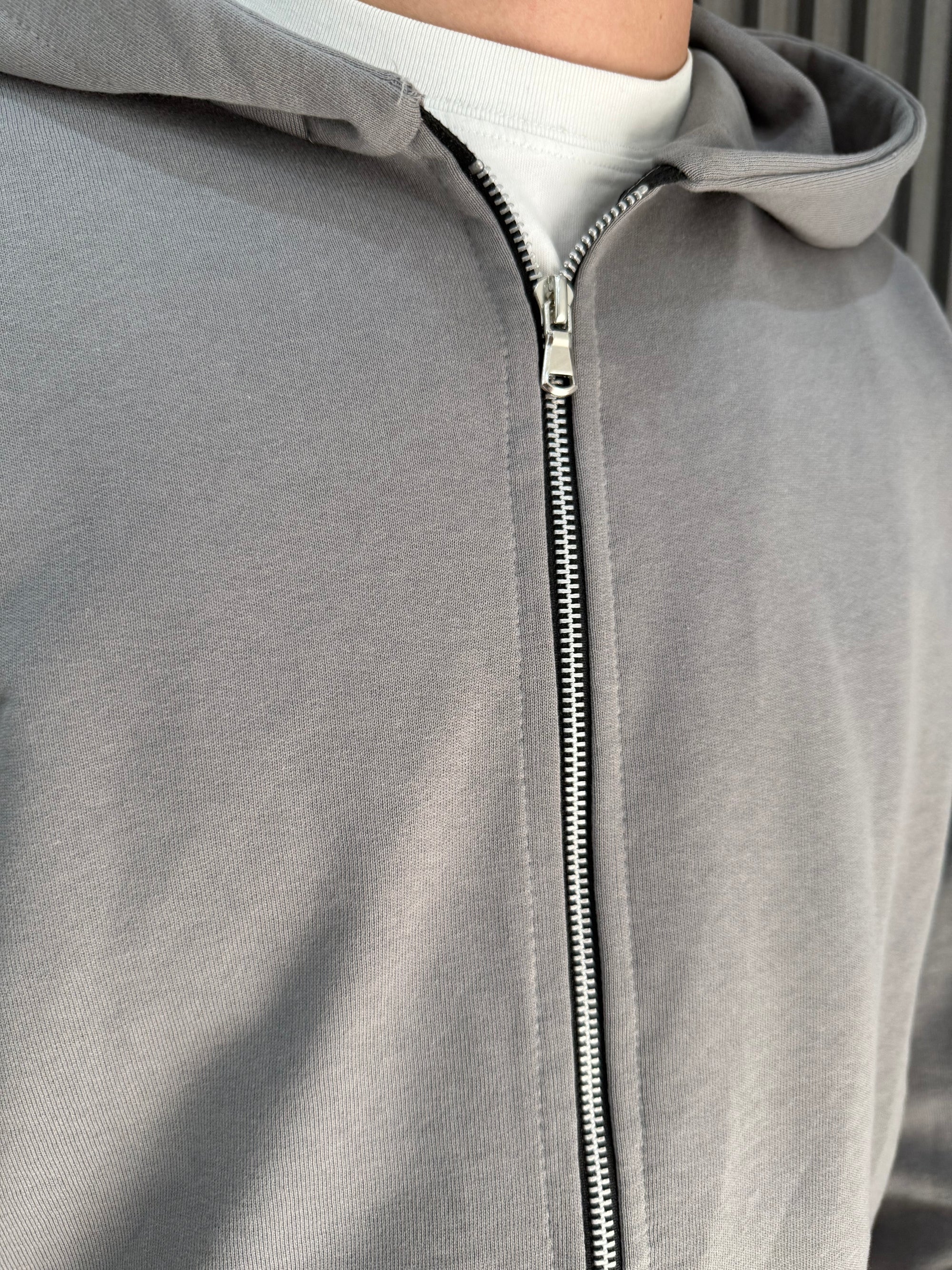 Felpa zip basic