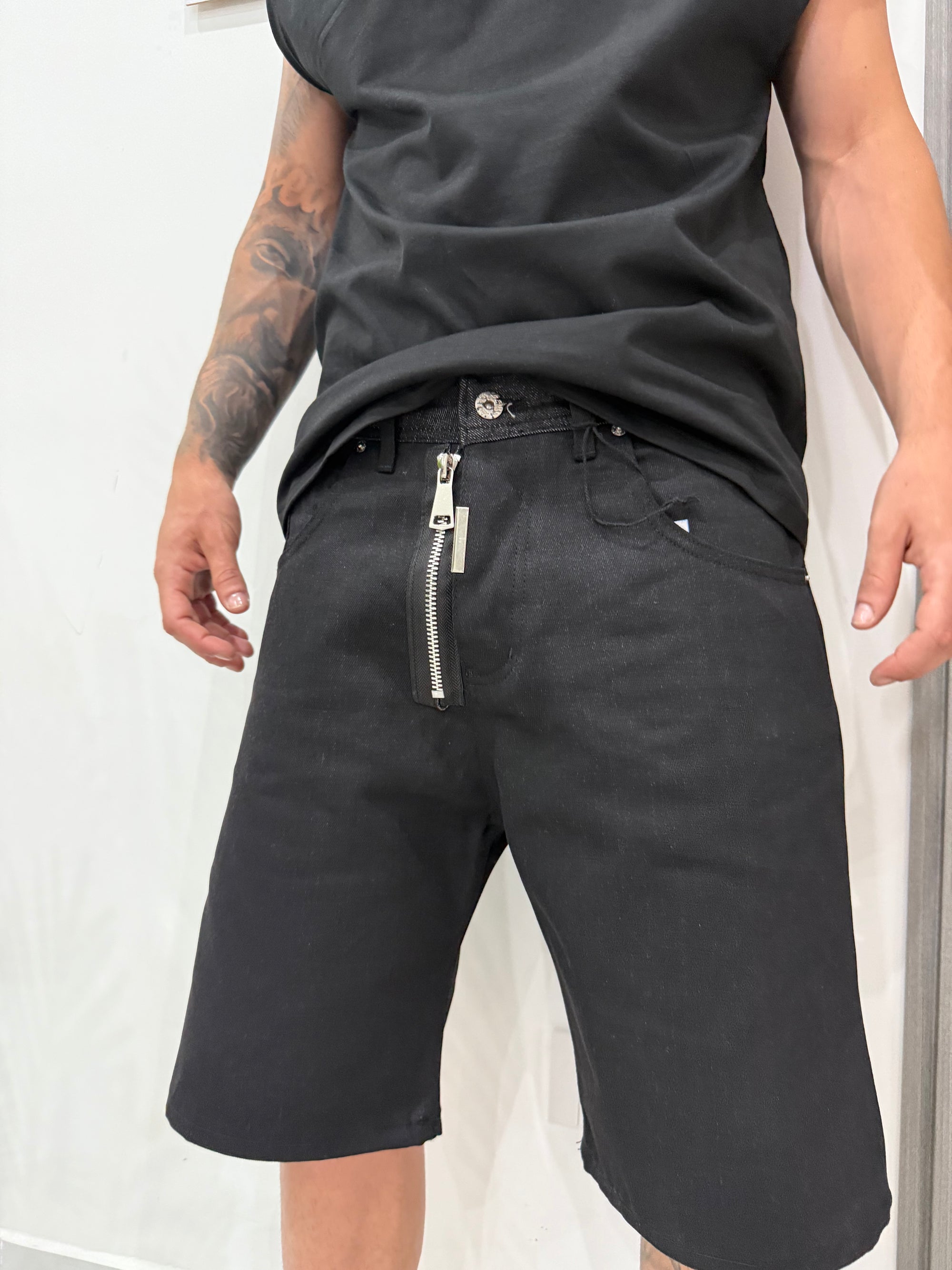 Pantaloncino double cianotic