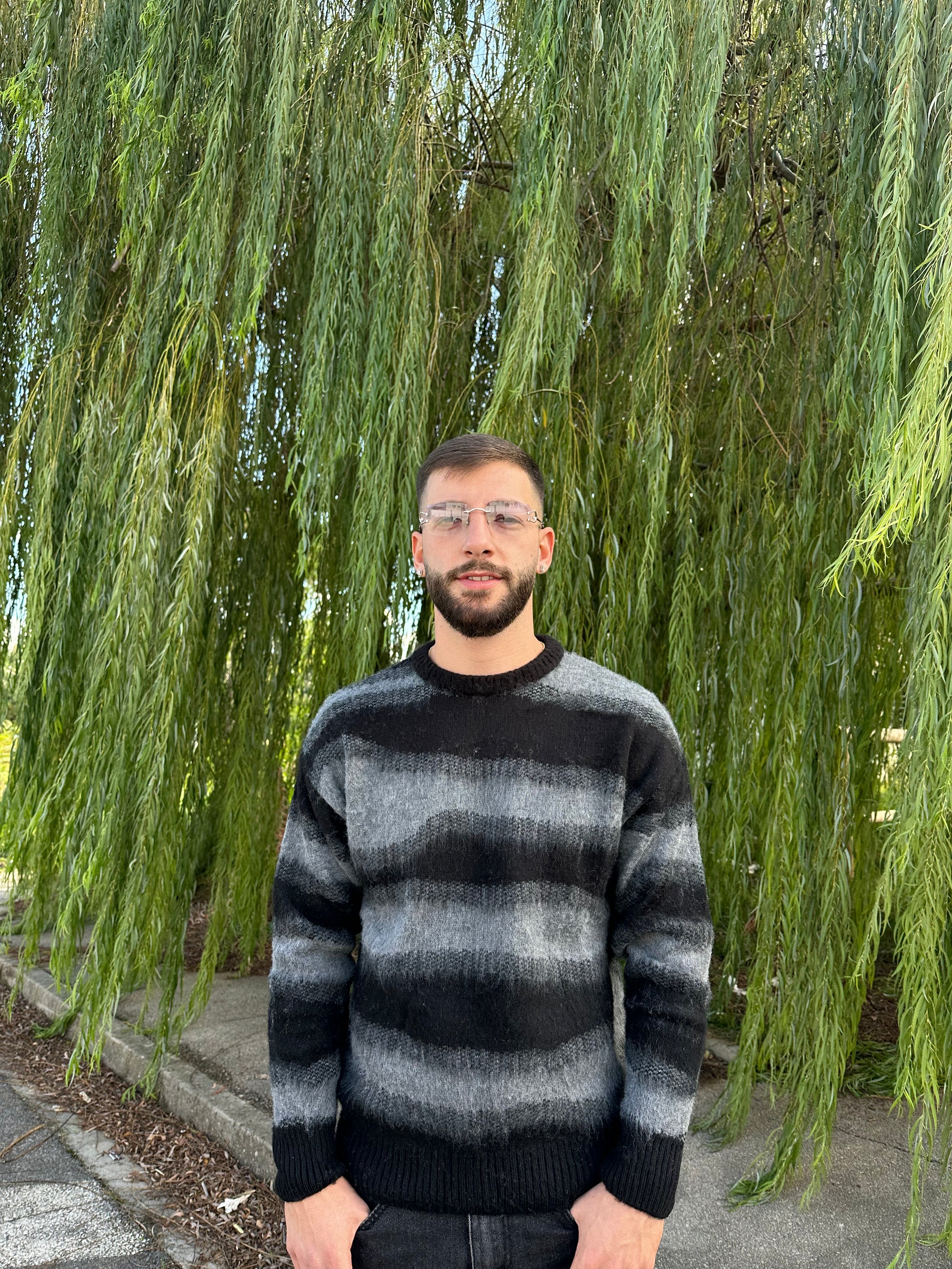 Maglione double color