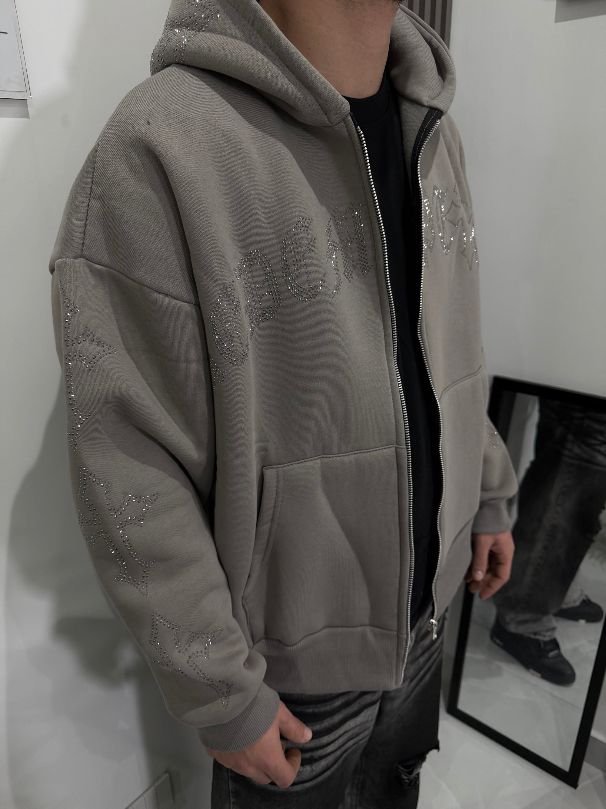 Felpa DIAMOND crop fit