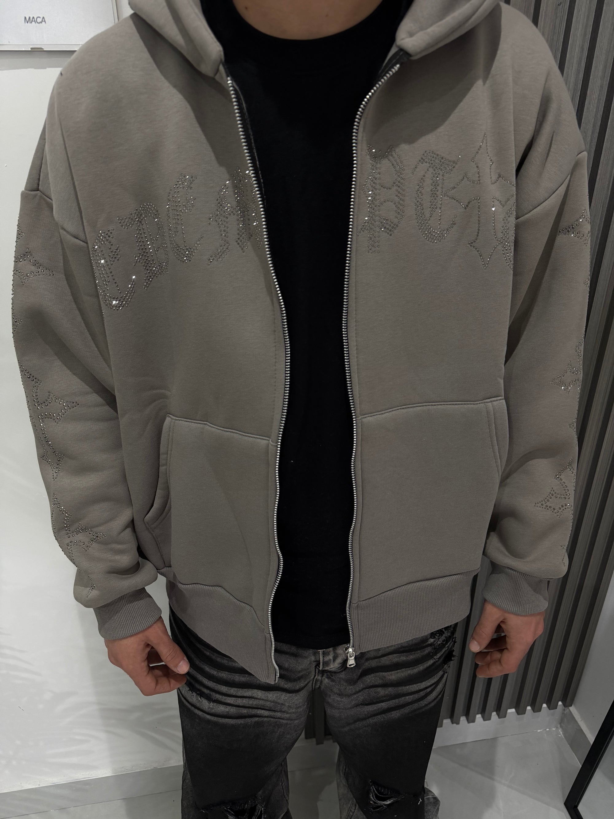 Felpa DIAMOND crop fit