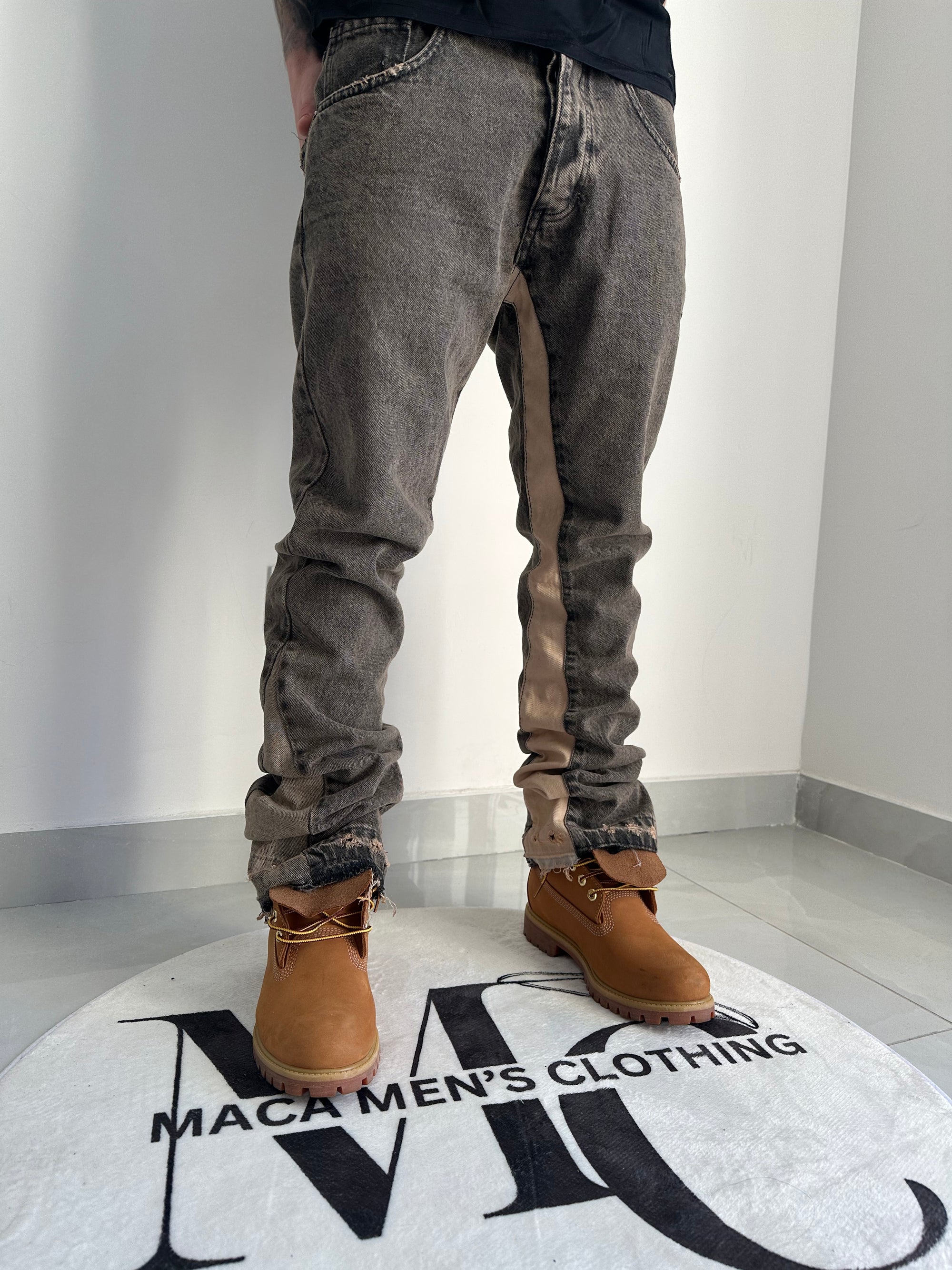 JEANS FLARE AMI BLACK