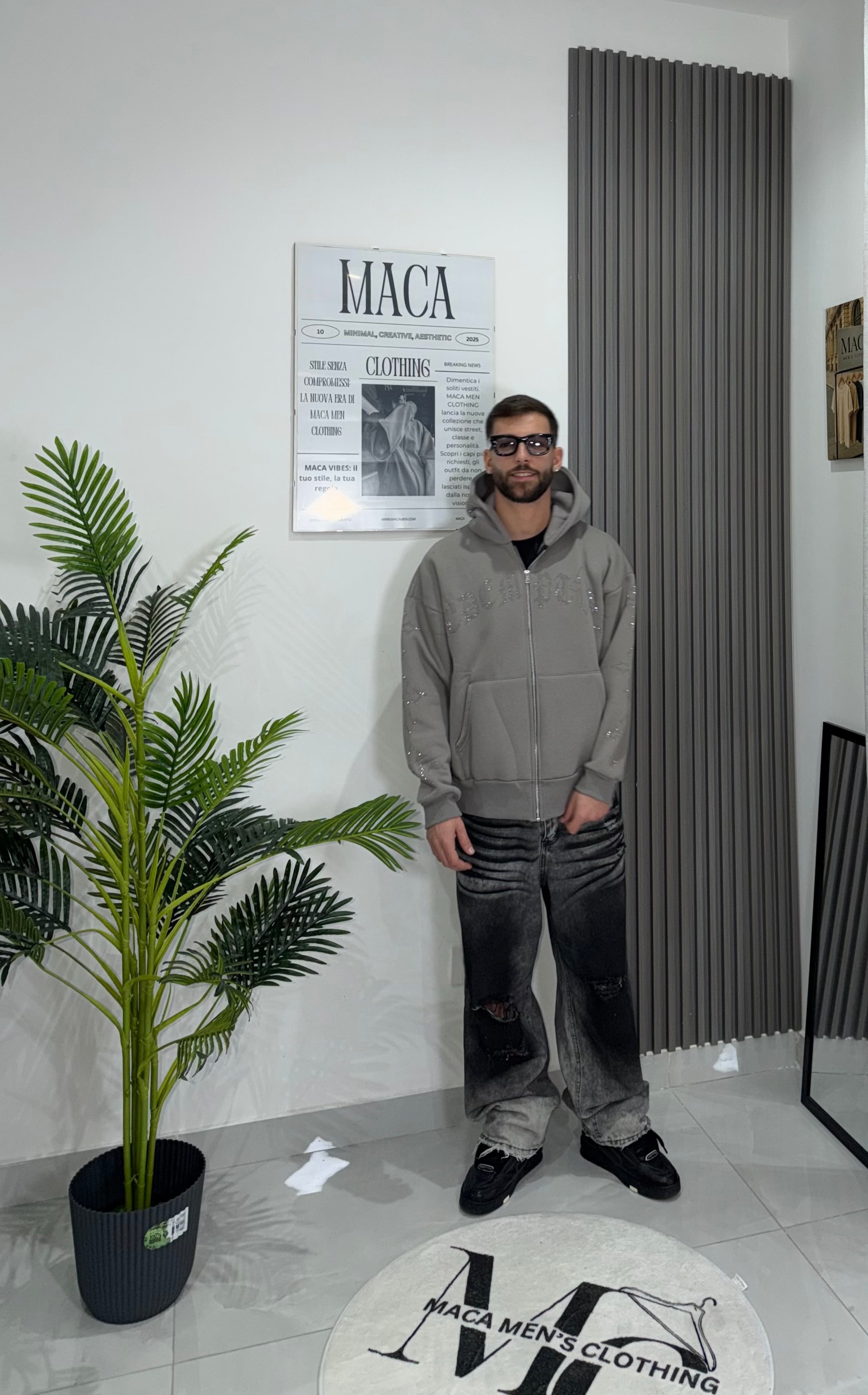 Felpa DIAMOND crop fit