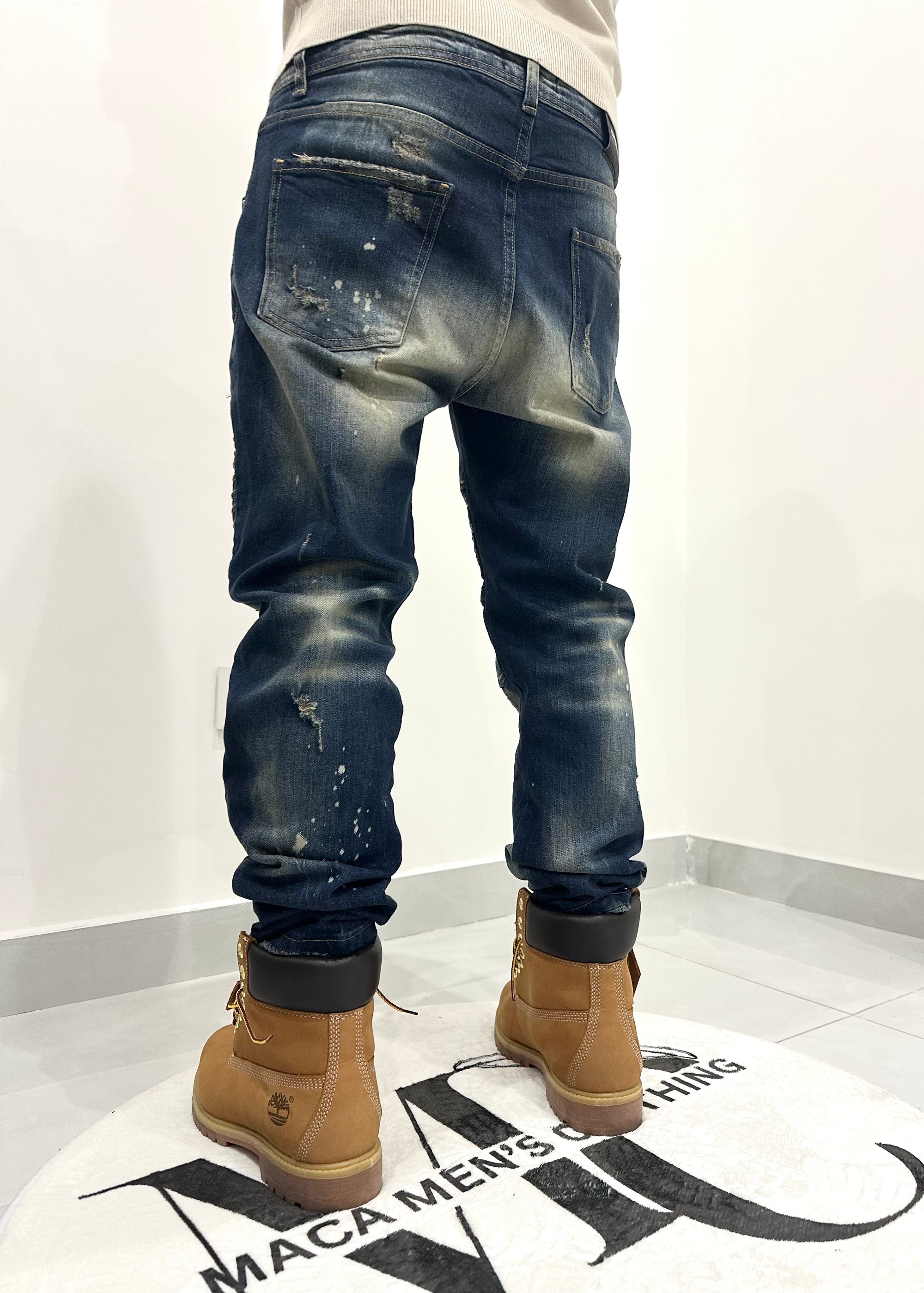 JEANS BIKER BLUE MOD DCN