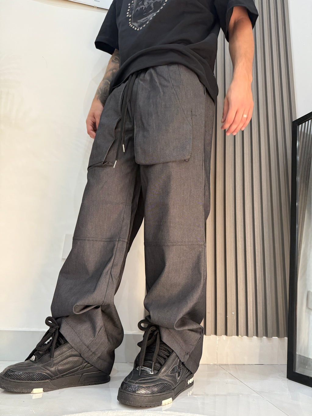 pantalone baggy fly