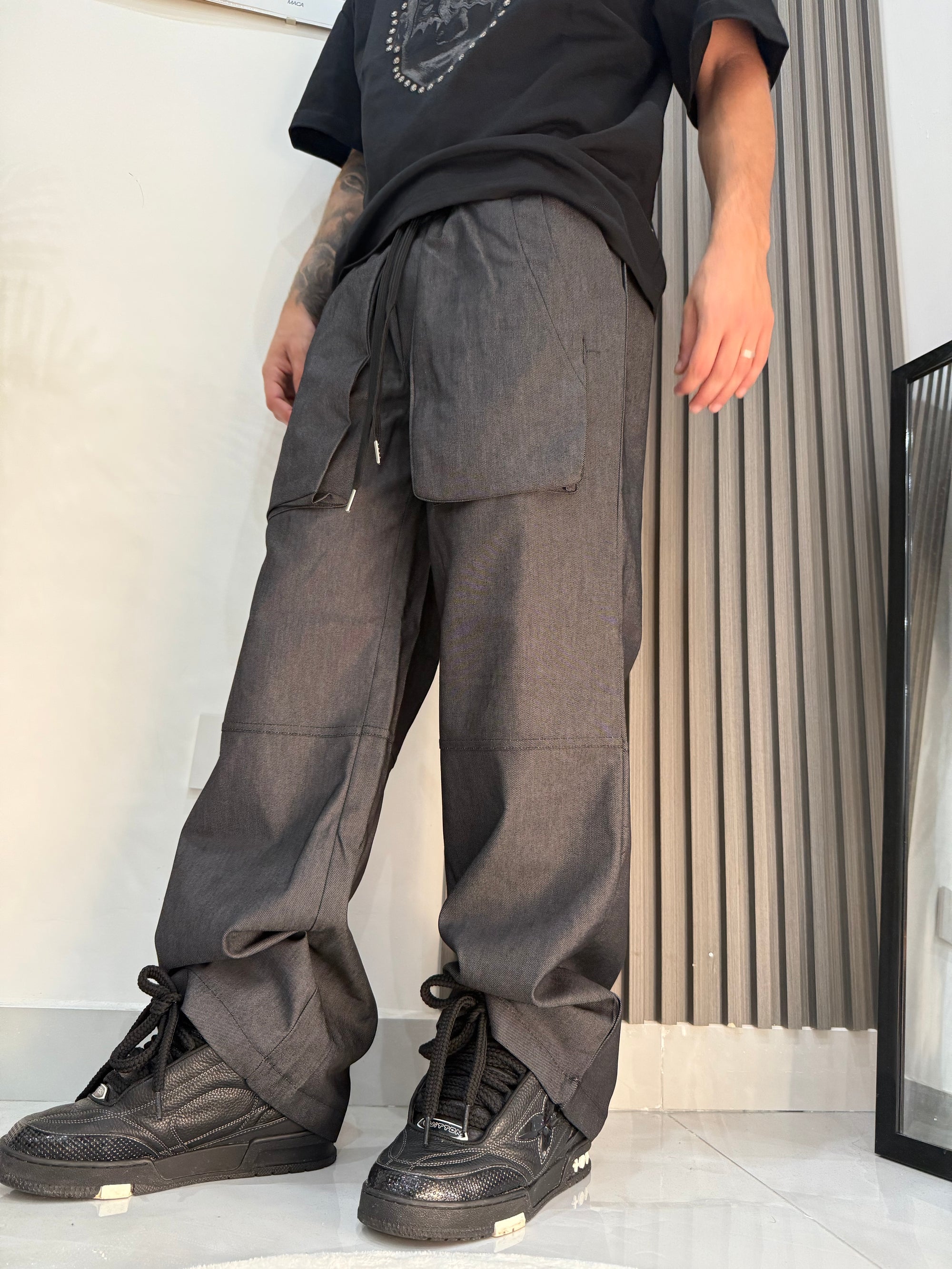 pantalone baggy fly